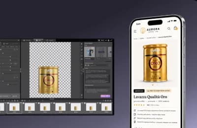 Gjennomgående automatisering av produktfotografi - fra opptak i Orbitvu Station til publisert produktside