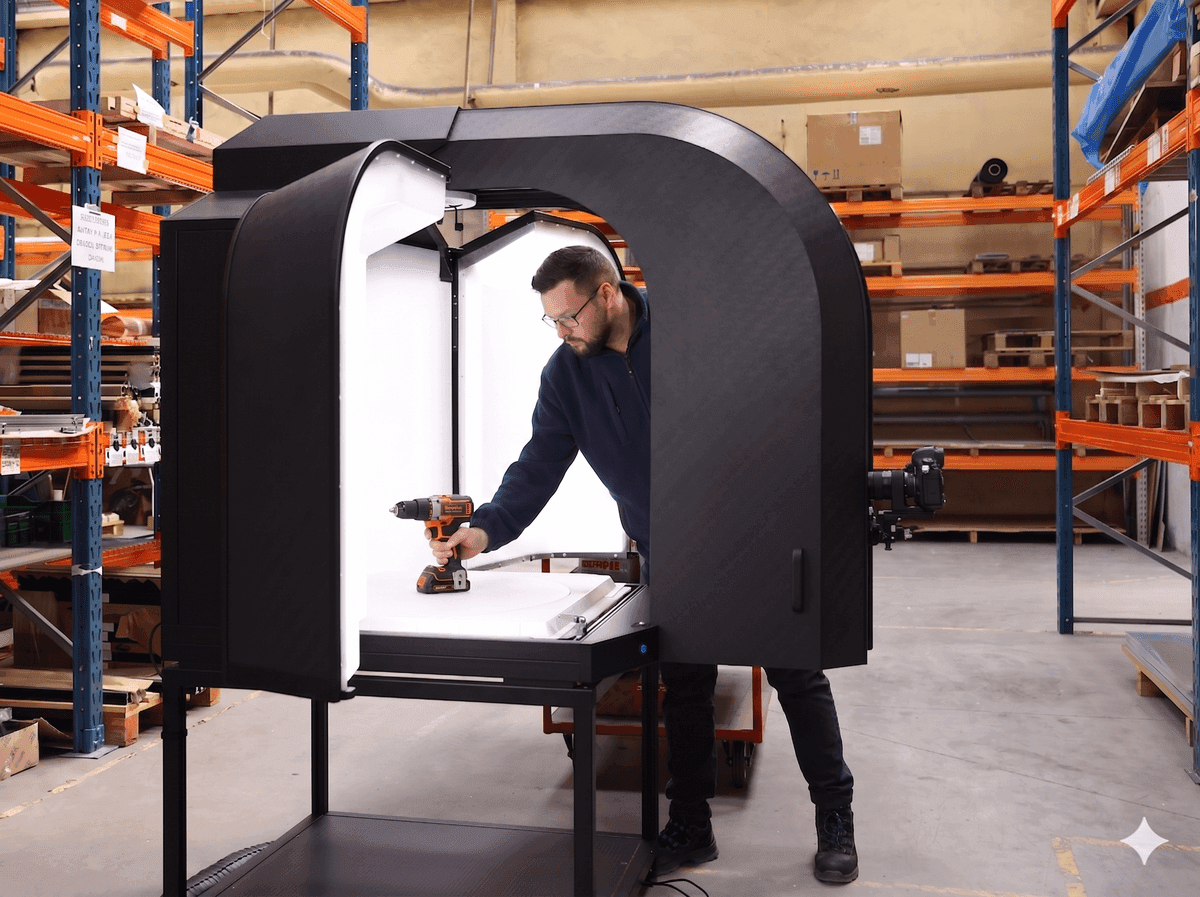 Orbitvu arbeidsflyt for industriell digitalisering