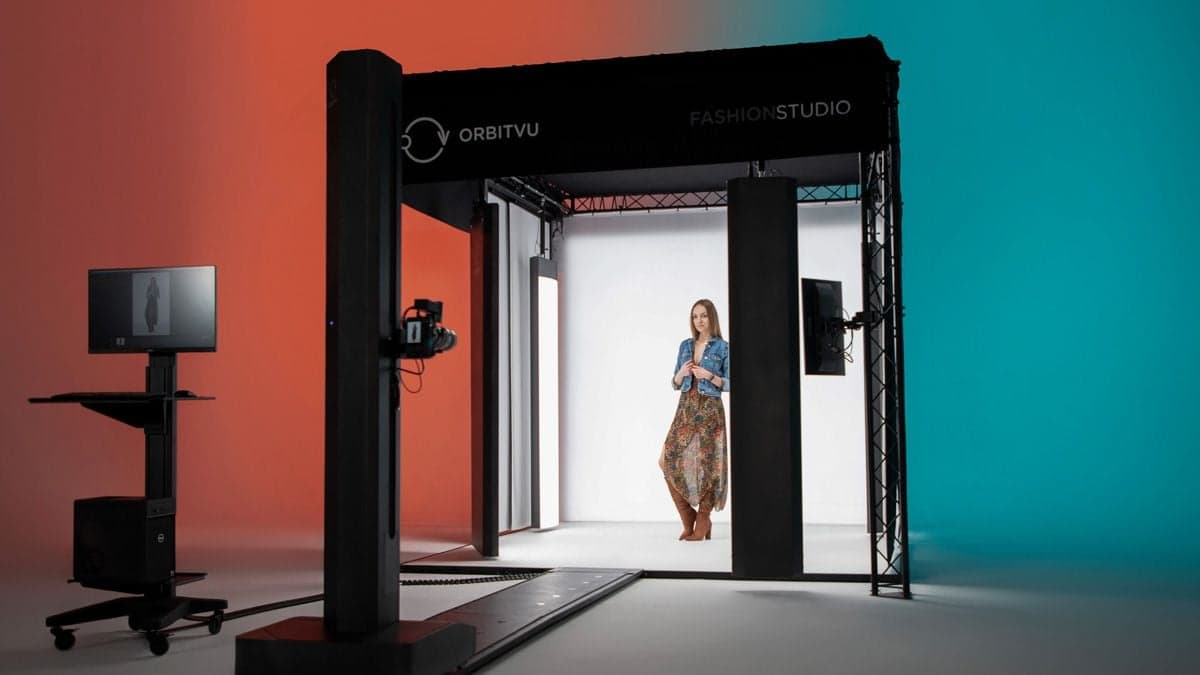 Orbitvu Fashion Studio automatisert fotostasjon