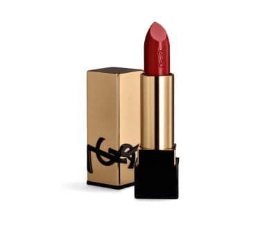 YSL Rouge Pur Couture leppestift i rødt med gullfarget etui