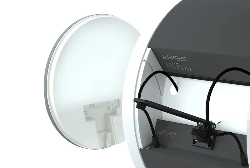 Bakgrunnsbelyste LED-dører