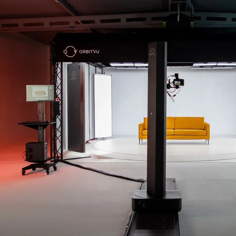 Automatisert fotograferingsoppsett for Furniture Studio
