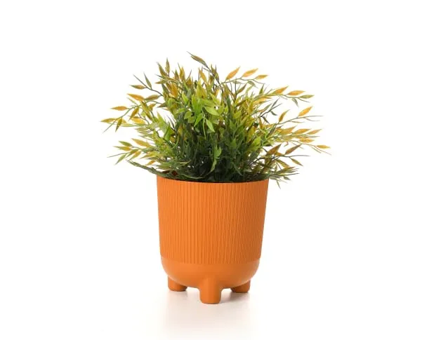 Blomsterpotte, oransje packshot