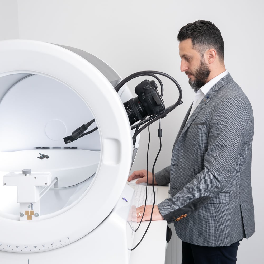 Reduser kostnadene for 360° produktfotografering