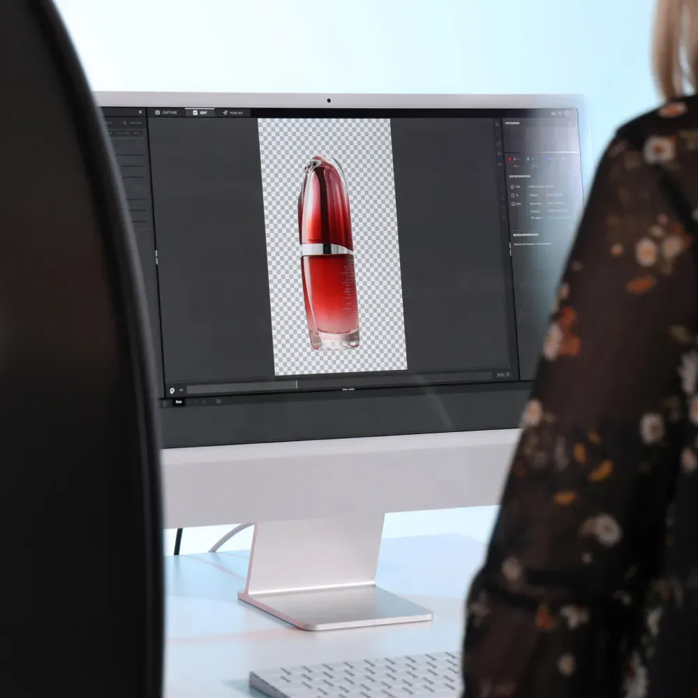 Effektiv arbeidsflyt for produktfotografering av hudpleie- og kosmetikkprodukter med Orbitvu