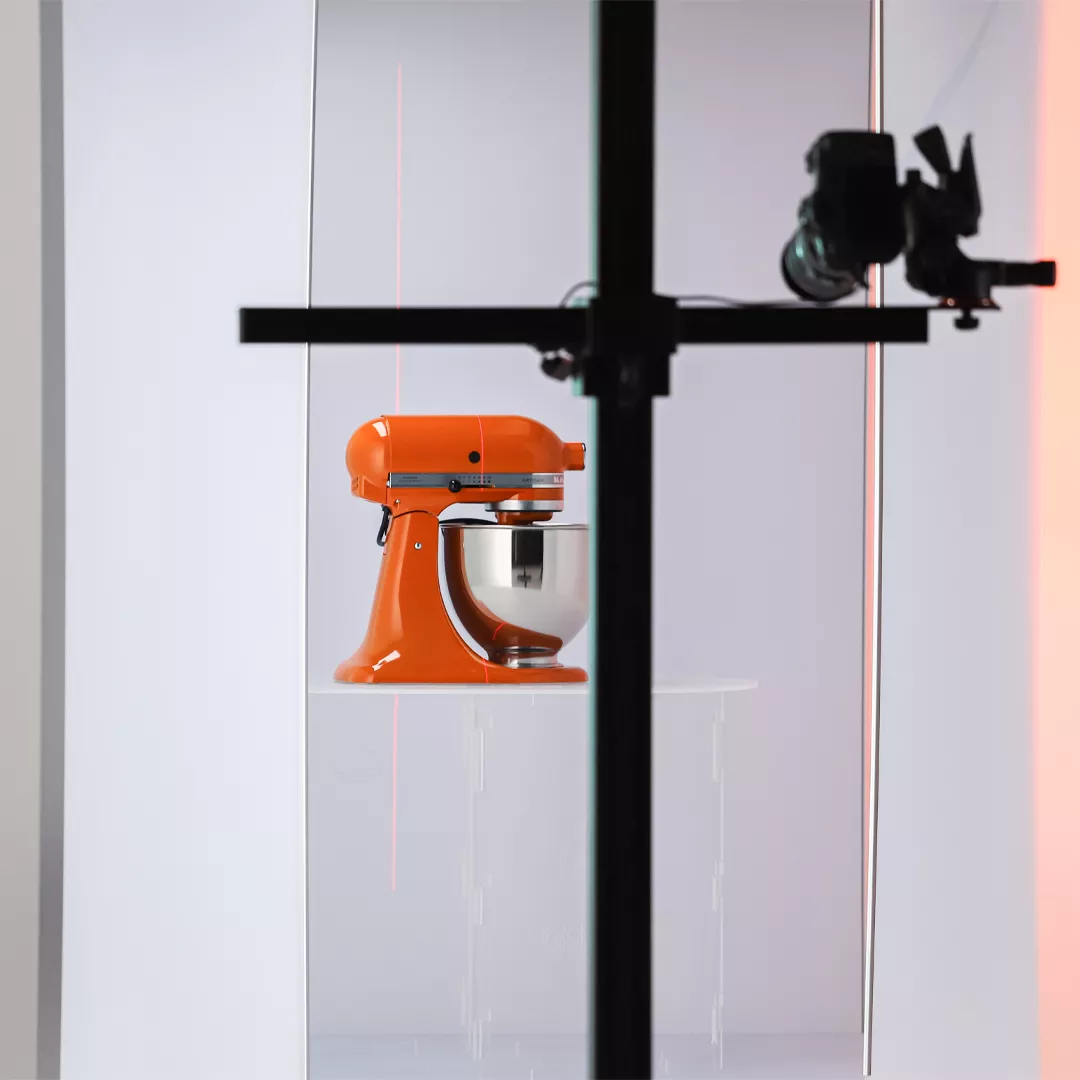 Alphastudio Compact fotostudio for produktfotografering